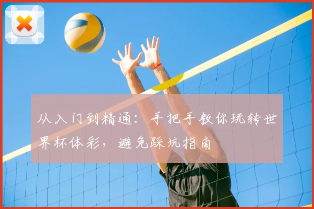 从入门到精通:手把手教你玩转世界杯体彩,避免踩坑指南